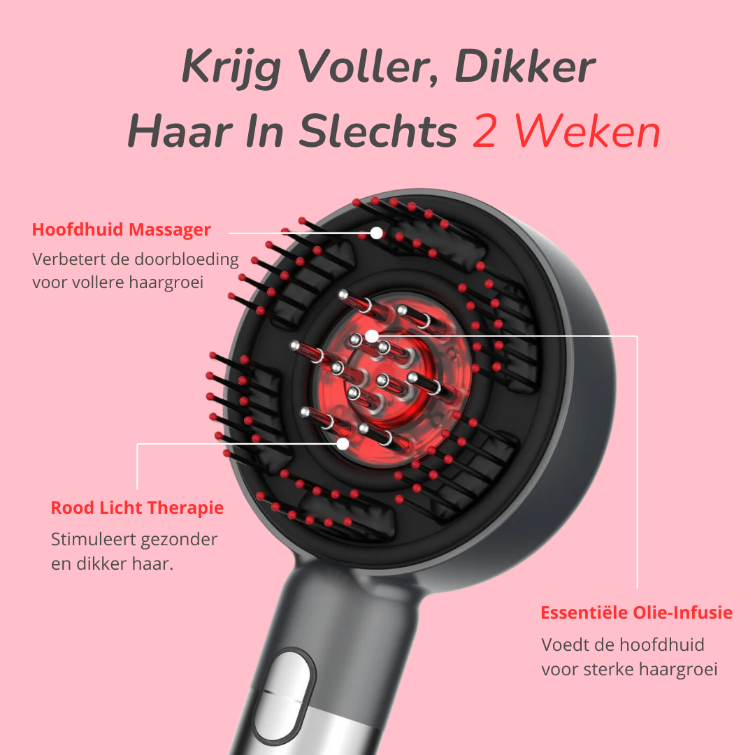 Norayna 3-in-1 Hoofdhuid Massager