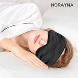 Norayna | Geïmiteerde Zijde Slaapmasker