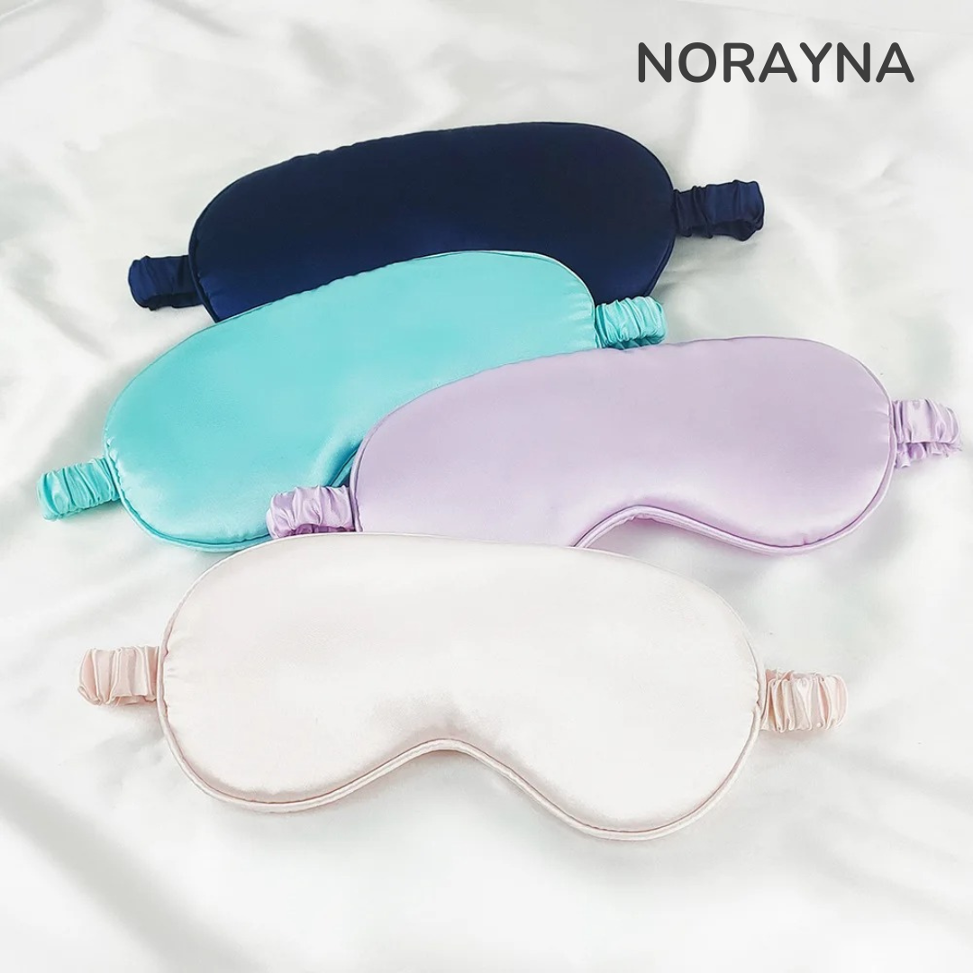 Norayna | Geïmiteerde Zijde Slaapmasker